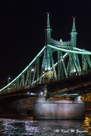 The Freedom Bridge , Budapest
