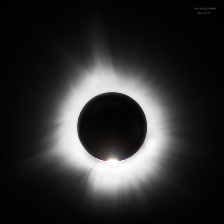 SOLAR ECLIPSE - VERMONT, USA