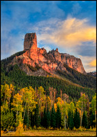 Chimney Rock, Colorado Fall