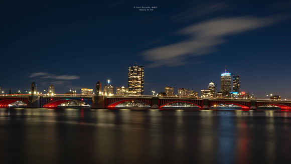 BLUE HOUR - BOSTON SKYLINE